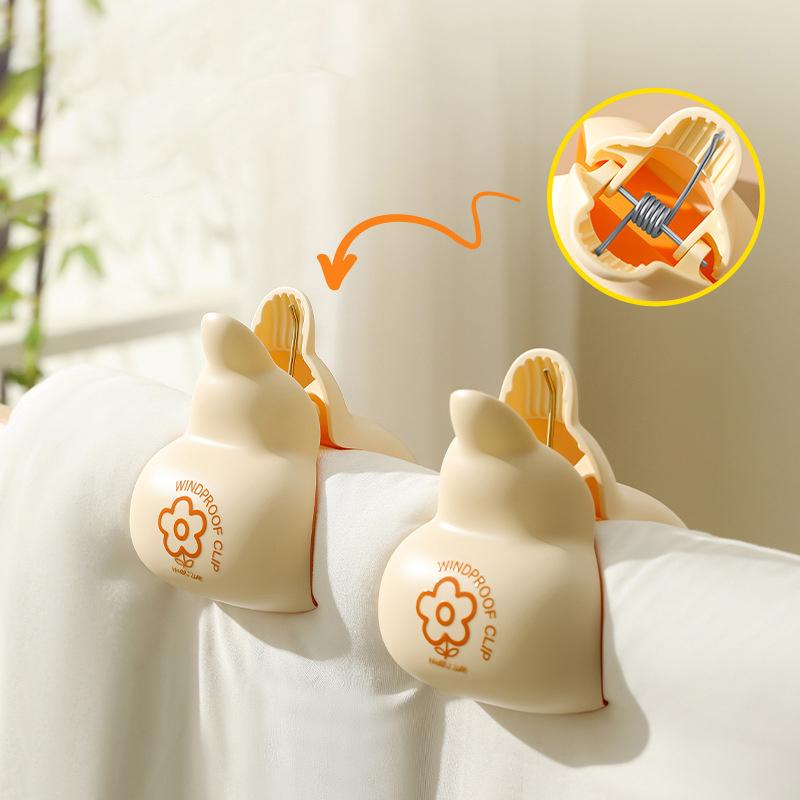 Beach Towel Clips Reusable Large Windproof Clothes Pegs Plastic Strong Clothespins Laundry Tong For Blankets Coats Towel