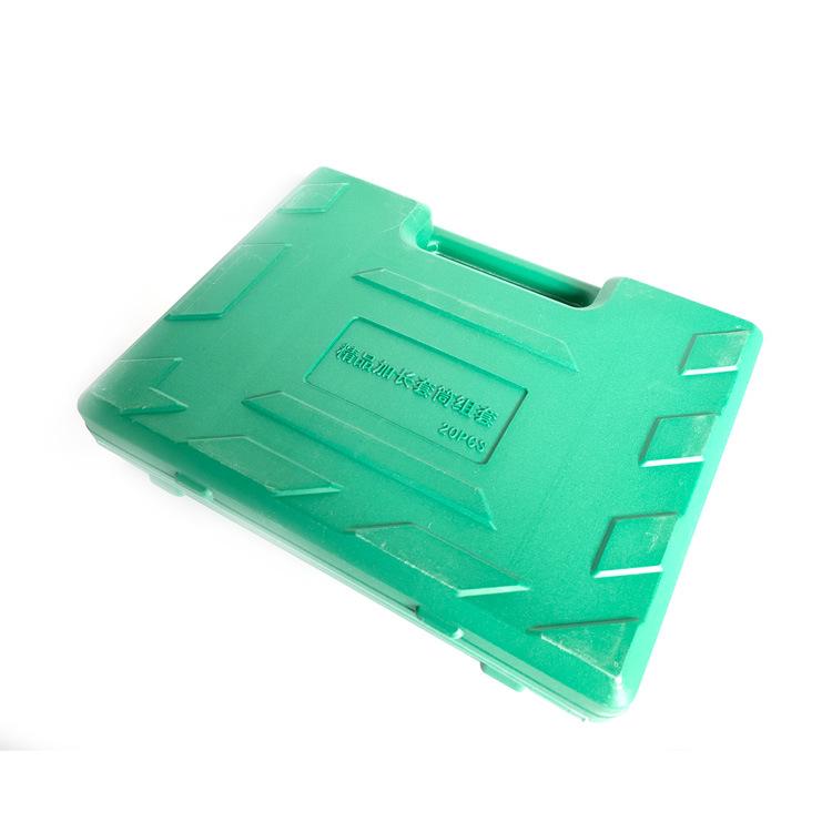 Portable Large Tool and Sleeve Storage Box with Extended Sleeve Head for Car and Home Use