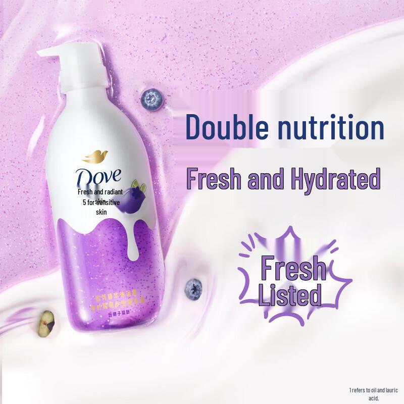 Dove Shower Gel & Exfoliating Scrub Value Set