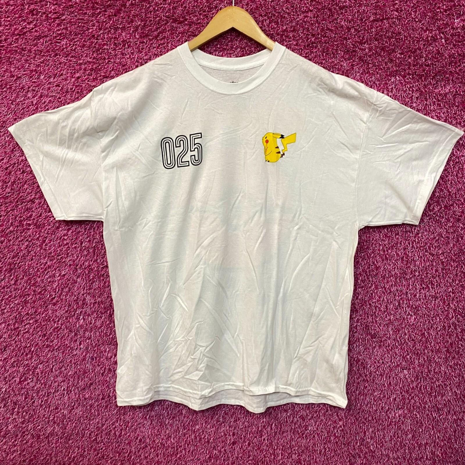 Pokemon Pikachu Game Shirt Gotta Catch Em All T-Shirt L