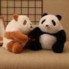 Cute Panda Doll Plush Toys Seven-celled Dolls Grab Machine Doll Giant Panda Mascot Tourist Attractions Commemoration