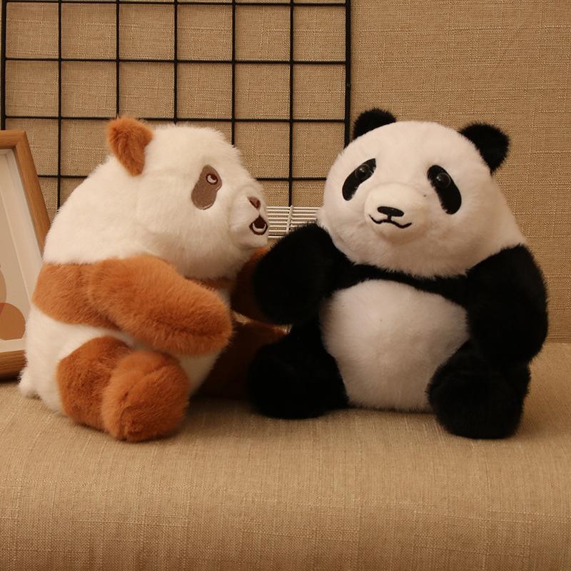 Cute Panda Doll Plush Toys Seven-celled Dolls Grab Machine Doll Giant Panda Mascot Tourist Attractions Commemoration