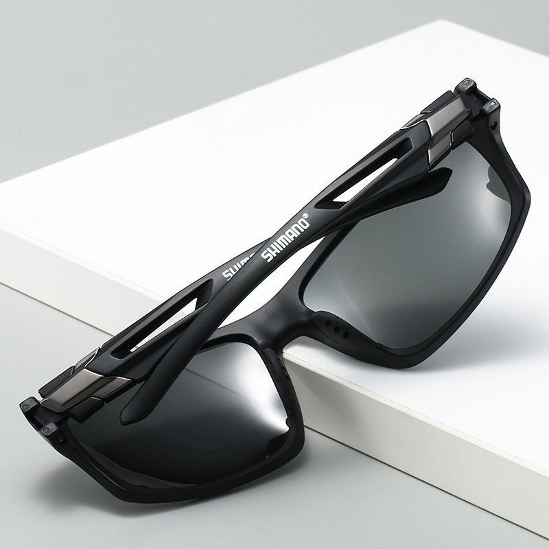 New Fishing Polarized Glasses Men's HD Luya Sea Special Sunglasses Sports Printed With LOGO