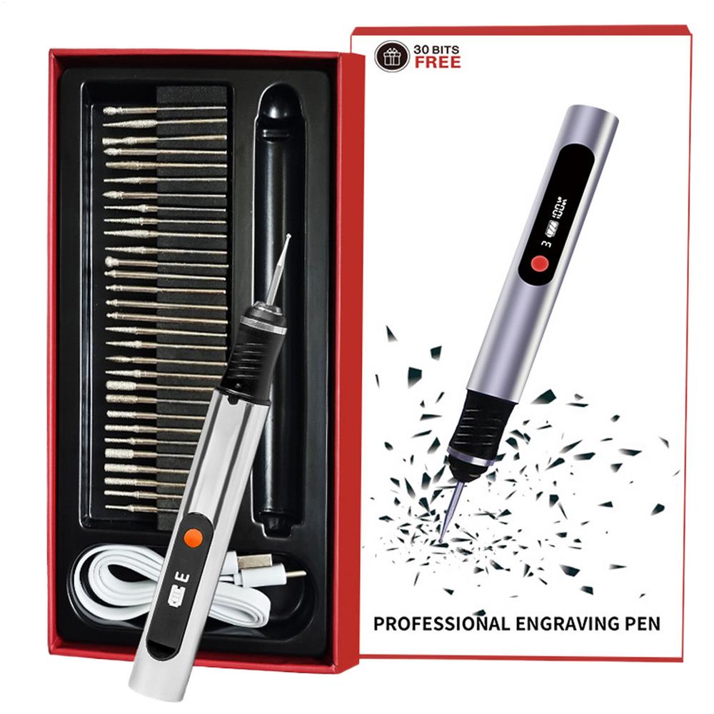 Metal Engraving Pen Cordless Jewelry Engraving Accessories Glass Etching Tool for Jewelry Metal DIY Enthusiasts Jewelry Makers