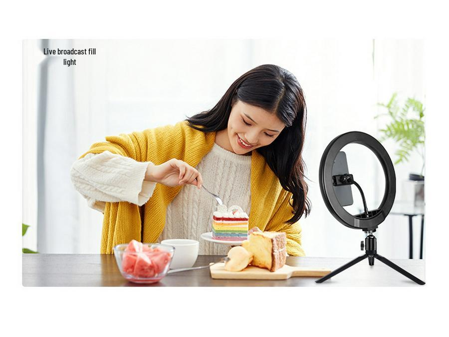 MJ26 RGB Ring Light – 10/8/18 Inch, Live Stream & Photography Indoor Video Lighting