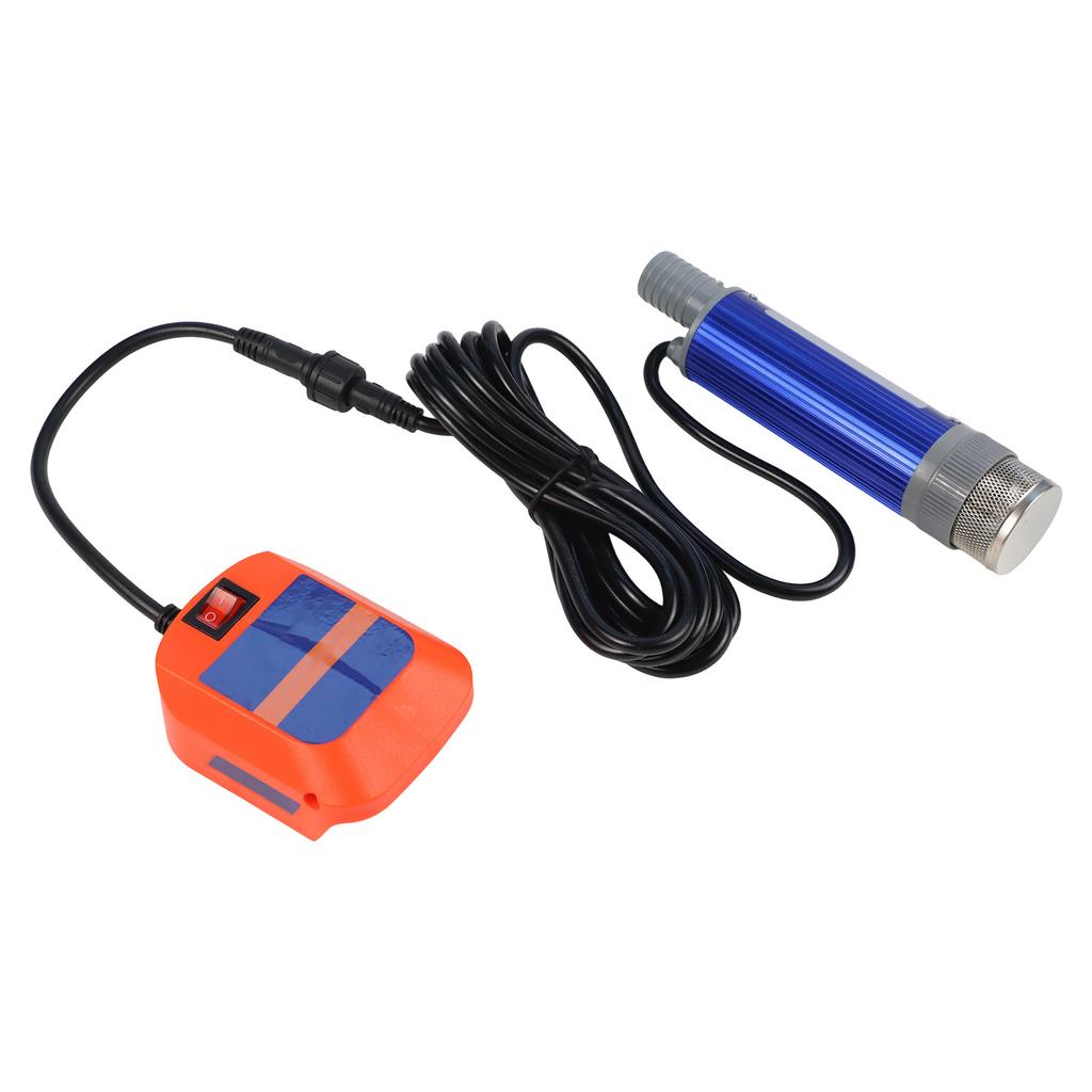 MT 18V Lithium Battery Pump, 38mm Cordless Diesel And Water Pump, Flow Rate 40-60 L/min, Designed For 18V Batteries