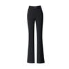 Women's Plus Size Micro-Flare Elastic Waist Trousers: Slimming, Casual Long Pants for Spring and Summer