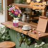 Flowers Bouquet Building Set Wildflower with Vase Compatible with Lego Botanical Collection for Adults Women Girls 14+ Home Office Decor