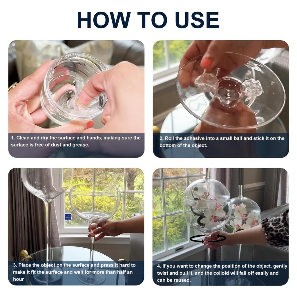 INNOVAYOU 180g Museum Gel, a reusable clear wax that can be peeled off and used for collections, antique glass, ceramics, and art and craft projects.