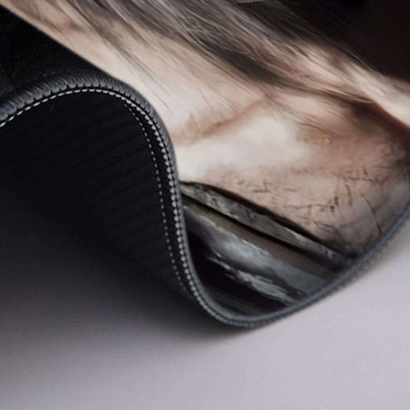 Übergroßes Mauspad für den Schreibtisch, geeignet für Aktienhandel und technische Analyse. Rutschfeste Gummibasis, leicht zu reinigende Oberflächen für Arbeitsbereiche.