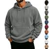 Men's Casual Hoodie Long Sleeve Lined Sweatshirt Jacket for Everyday Wear
