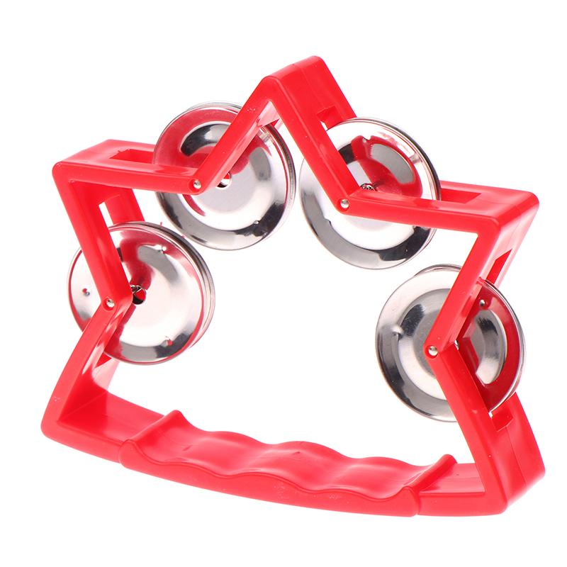 Kindergarten Hand Bells Toys Music Toys Shaking Bells Tambourine Toys Percussion Instruments