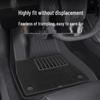 Tesla Model Y/3 TPE Front & Rear Trunk Mats and Foot Pad