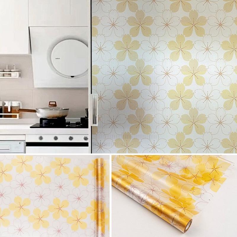 1Roll Electrostatic Stickers Reusable Glass Window Decals Anti-UV Glass Sticker Waterproof Window Film Home Decoration