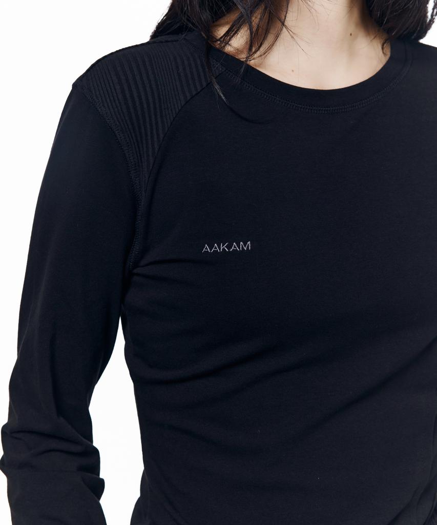 AAKAM Cut-Off Long Sleeve (Black)