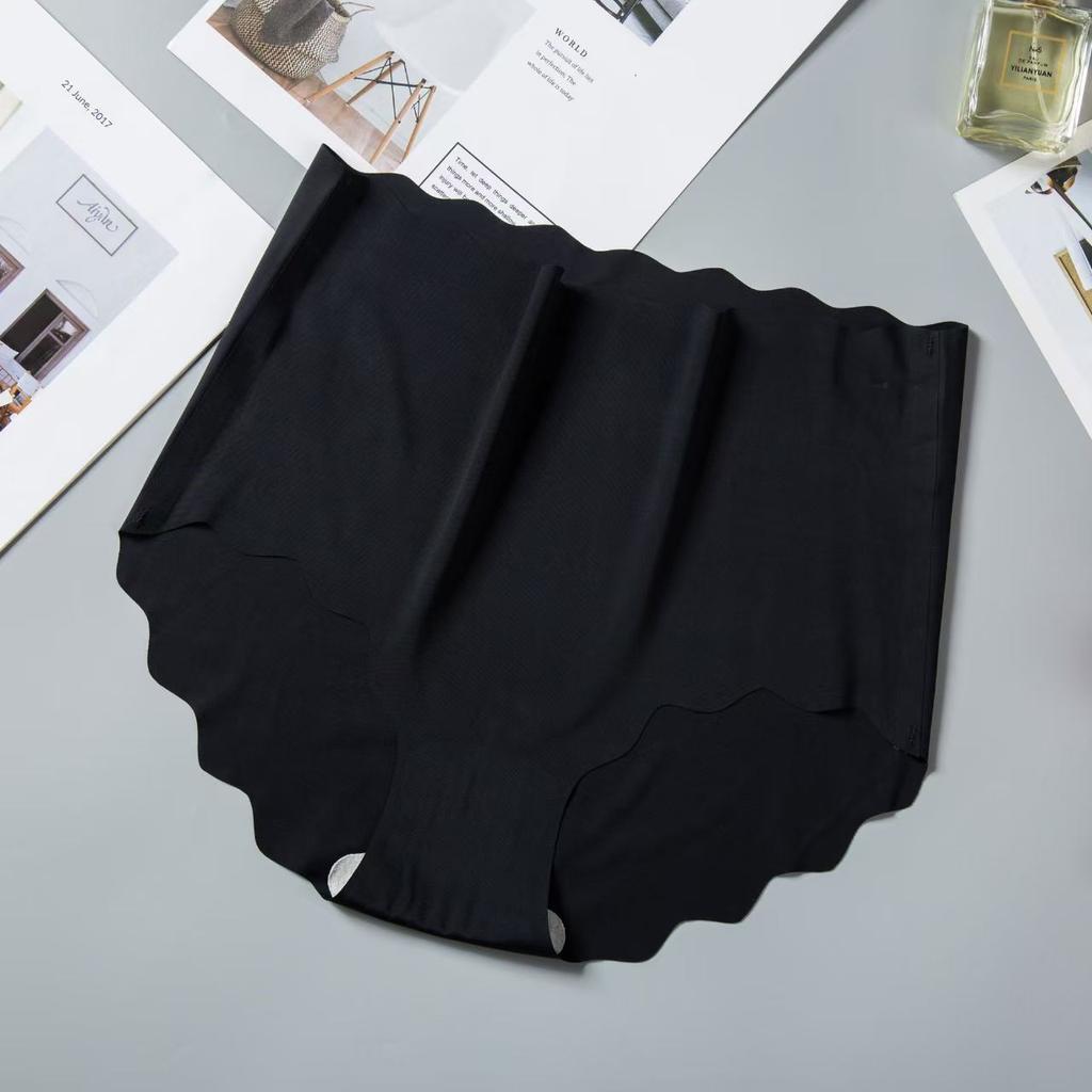 4Pcs/set Invisible Panties Women Seamless Briefs Female Underpants Ultra-thin Underwear High Rise Panties Solid Comfy Lingerie