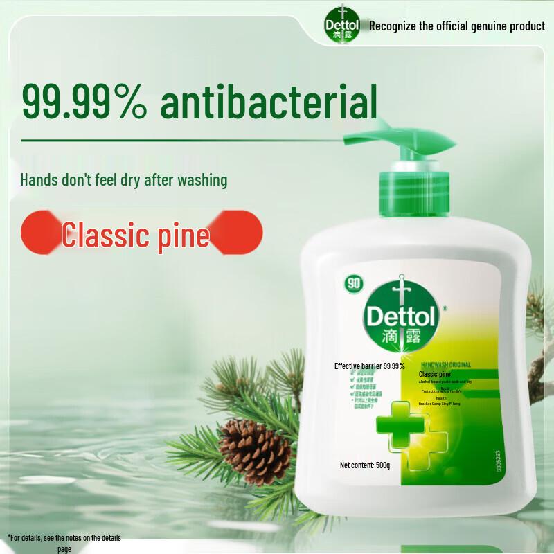 Dettol Anti-Bacterial Hand Wash - Classic Pine