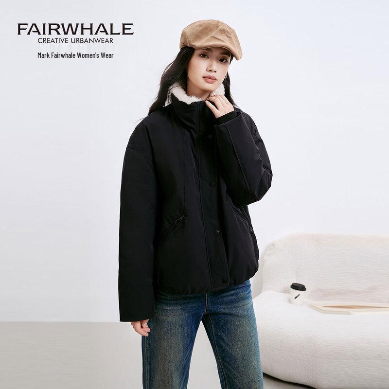 Mark Fairwhale Women's 90% Goose Down Short Parka Jacket