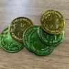 St. Patrick's Party Decoration Accessories, Plastic Coins, Game Accessories Props, Festive Desktop Decorations,Gifts for Friends