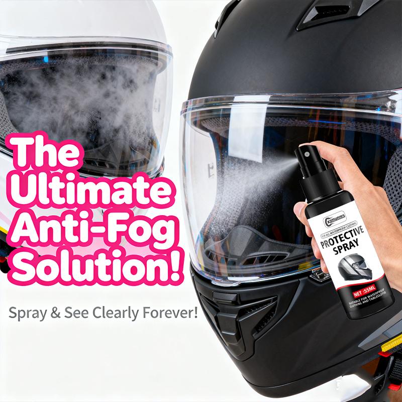 NEU!!! Motorradhelm & Auto-Regenabweisendes Spray - Anti-Beschlag, Anti-Regen-Beschichtungswachs für Schutzbrillen/, Flüssige Formel, Langanhaltend