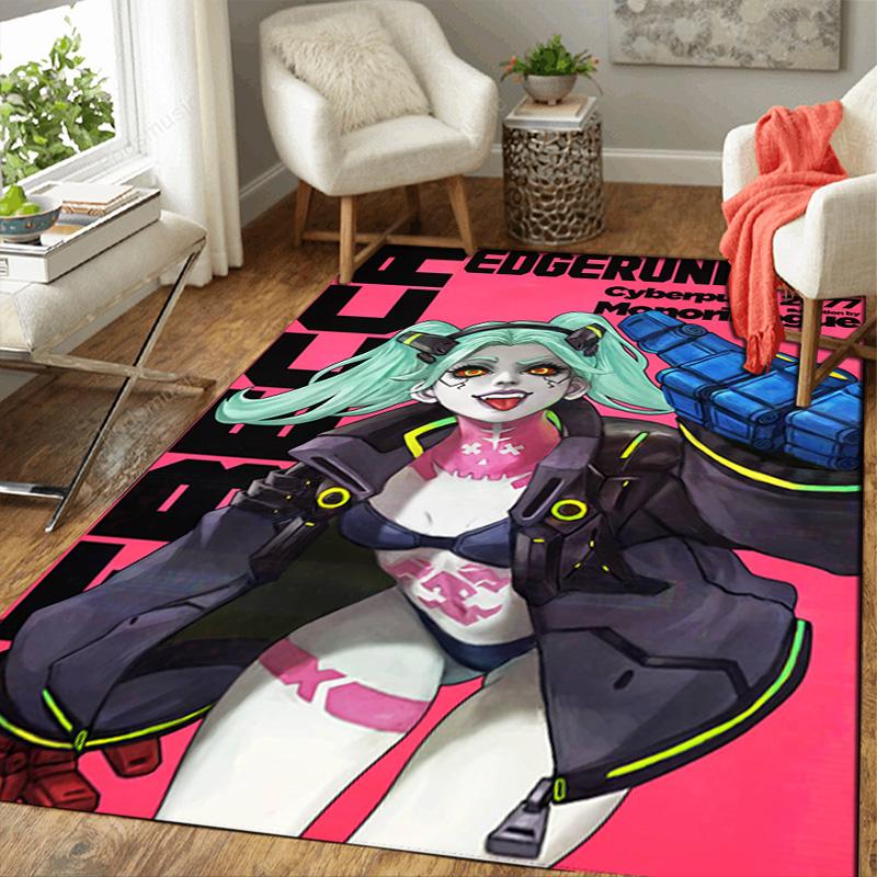 Cyberpunk Rebecca Rug Floor Mat for Living Room or Bedroom Soft and Comfortable Carpet a Gift for Birthday and Holiday.MFF0918579