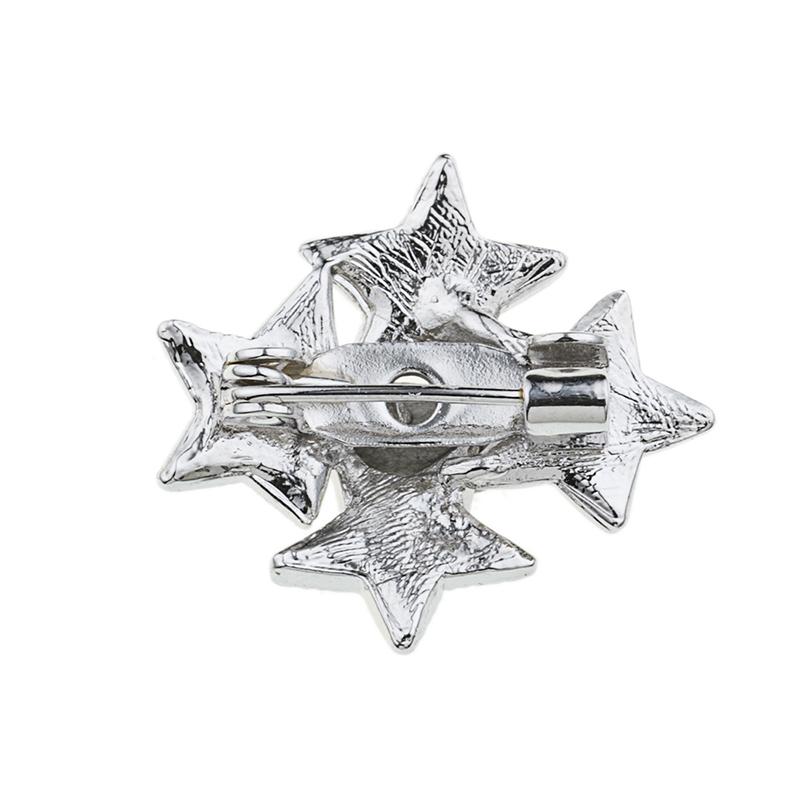 1PC DIY Brooch pin Women Crystal Rhinestone Jewelry Elegant Simple Brooch