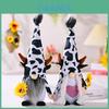Adorable 2022 New Style Sunflower Cow Doll Decoration For Home With Bee Theme