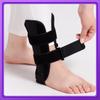 Ankle Stabilizer Fixation Adjustable Ankle Stabilizing Splint for Injury Recovery Basketball Black