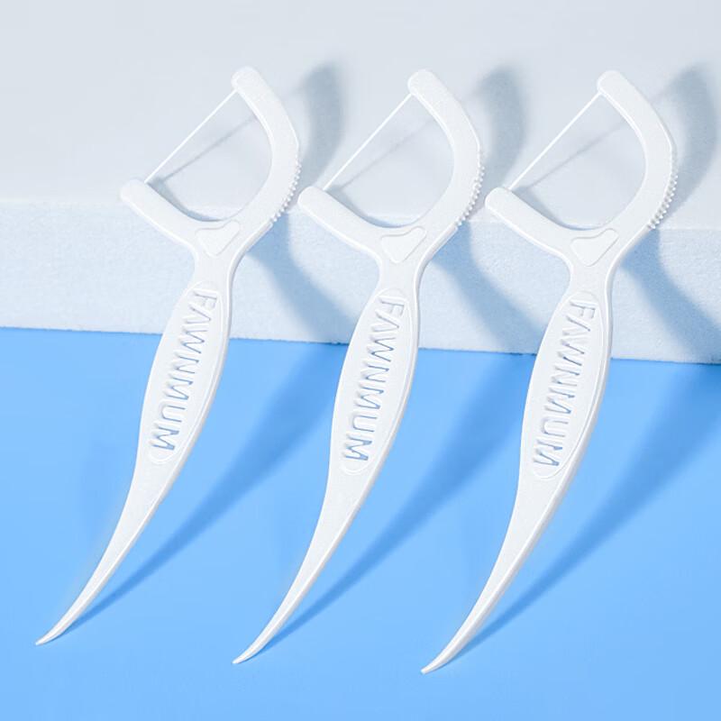 Little Deer Mom Ultra-fine Individually Wrapped Dental Floss Sticks