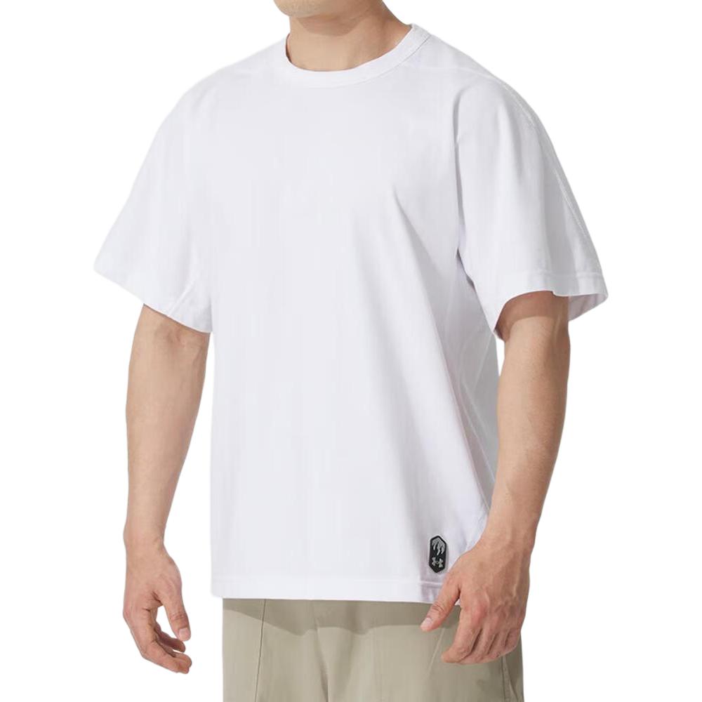 Under Armour Short Sleeved T Shirts Unisex White 1387988-100