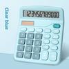 Calculator Desktop Calculator Standard Function with 12-Digit Large LCD Display Solar & Battery Dual Power for Home Basic