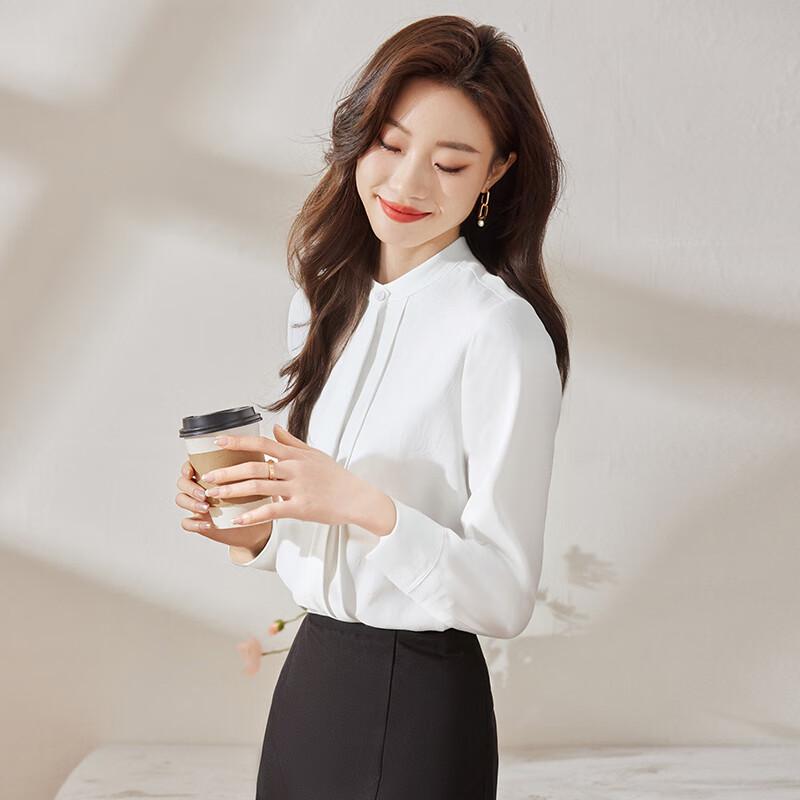 Women's New Chinese Style Stand Collar Long Sleeve Shirt