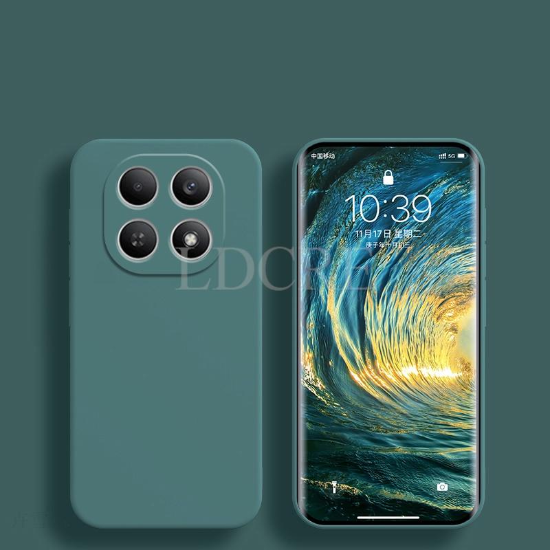 For Xiaomi Redmi Note 15 Case Liquid Silicone Cover Redmi Note 15 Case TPU Plain Rubber Phone Protector Redmi Note 15 Cover