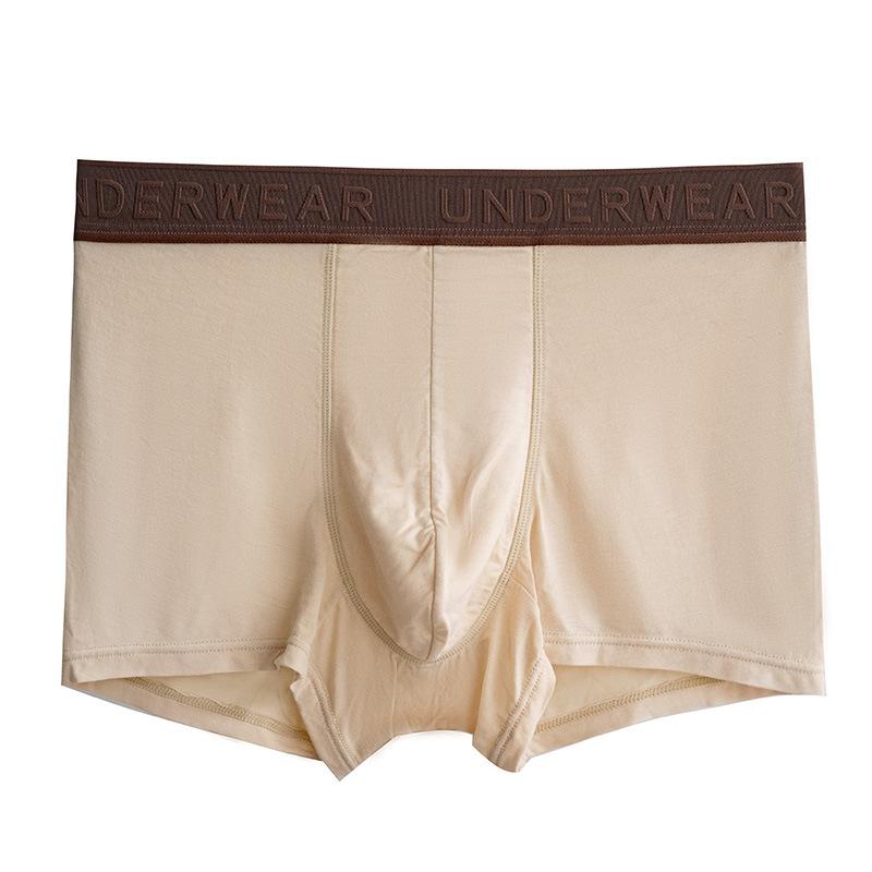Men's Underwear Elastic Large Size Lightweight Breathable Wear Resistant Underwear Men's Four Cornered Pants