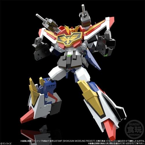 SMP SHOKUGAN MODELING PROJECT Sun's Hero Fibred 2 (3 Pieces) Candy Toy/Chewing Gum (Sun's Hero Fibred)