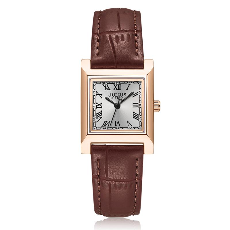New Women'S WatchLuxurious And Vintage, Versatile Square Design, Elegant Quartz Movement, High-End Small Square Watch For Women.