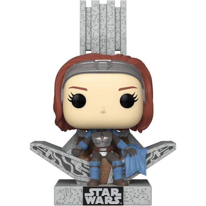 Funko Pop! Dlx - Star Wars The Mandalorian - S9 Bo Katan W/throne