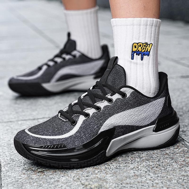 Basketball Shoes Gamma 1st Generation Mesh Actual Competition Sneakers Wear-resistant and Non-slip Teen Student Running Shoes