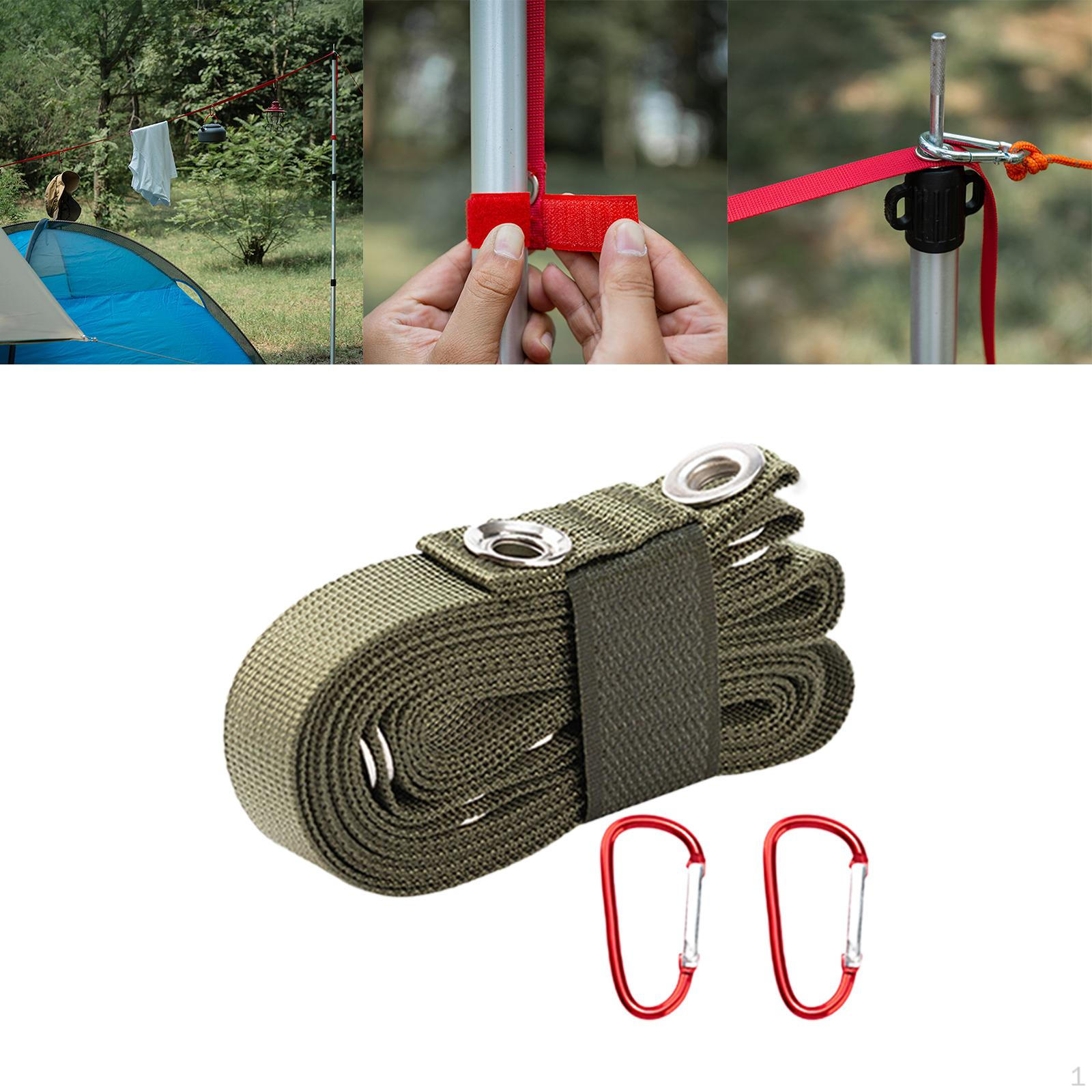 

Удлинительный пояс для палатки, ремешок для кемпинга, веревка для белья, веревка для хранения в кемпинге для барбекю