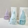 Gnomes Shape Silicone Mold Candle Resin Making Tool DIY Candle Moulds Ornaments Hand-made Home Decorations Supplies