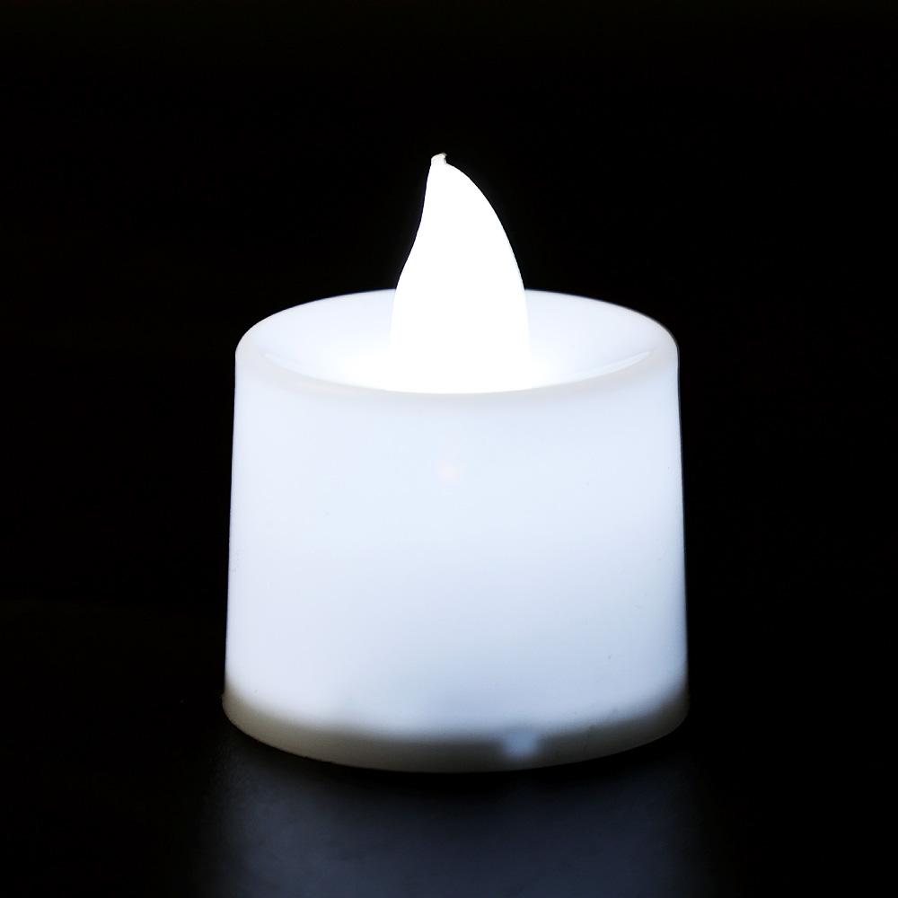 

Світлодіодні безполум’яні свічки Барвисті чайні свічки на батарейках для домашнього дня народження Весілля Декор Романтичні свічки Лампи 12 PCS