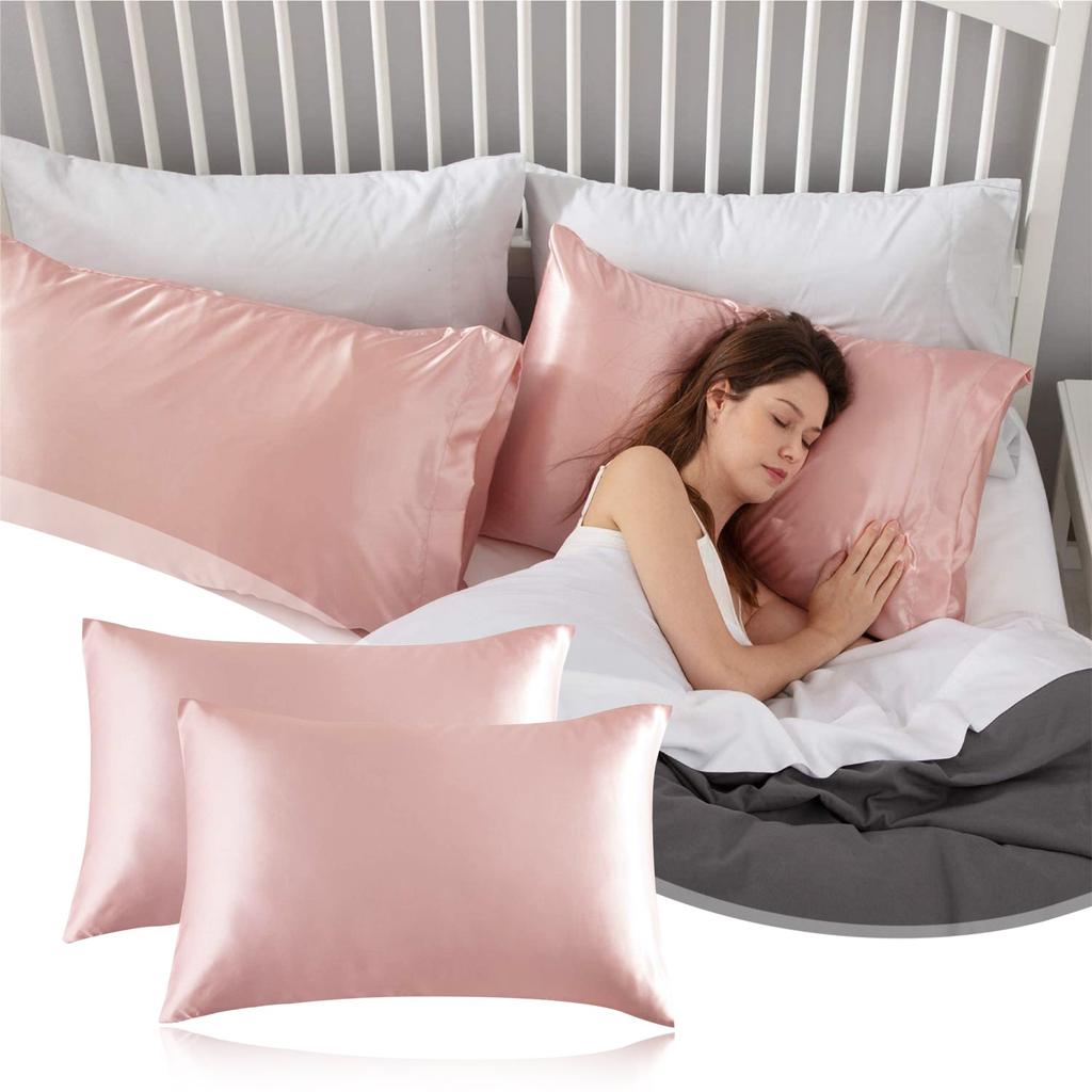 Household Washed Silk Satin Pillowcase Soft And Comfortable Pillowcase