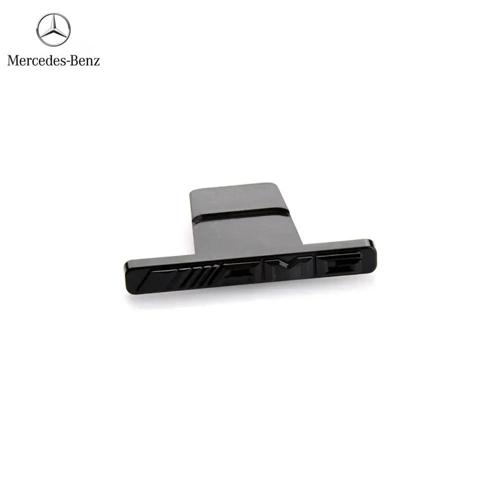 Car Sticker ABS AMG Logo Front Grille Badge Car Sticker Modification Accessories for Mercedes Benz W211 W212 W213 GLA C E S G Cl
