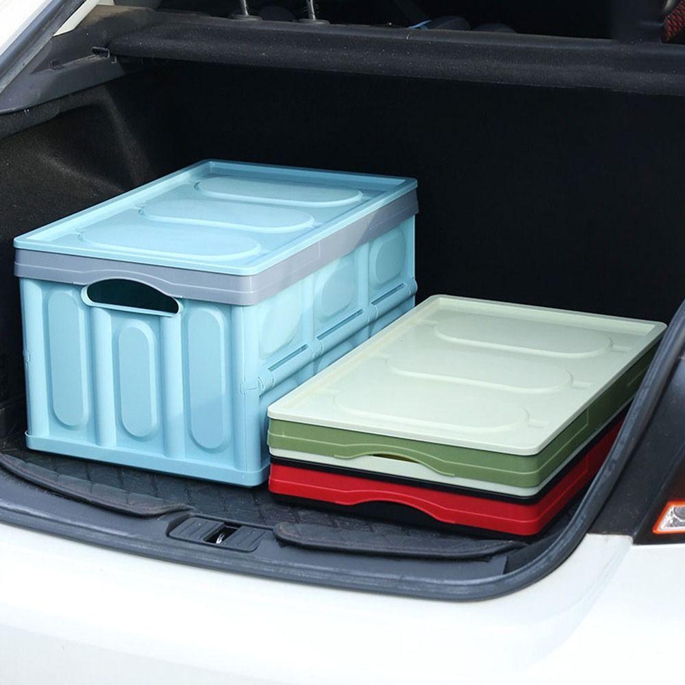 Large Capacity Car Trunk Storage Boxes Plastic Open Storage Box Practical Car Storage Boxes Office