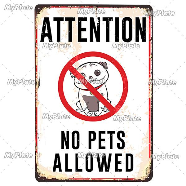 ATTENTION Sign Vintage Metal Sign Tin Sign Vintage  Decoration Plaque Home Wall Decor Bar Sign Home Decor Poster Custom