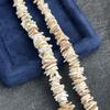 Unique Natural 8-9mm Irregular Shell Chip Beads Strand 38cm, Bohemian Beach Vibe Loose Beads for DIY Necklace Bracelet Jewelry Making Supplies