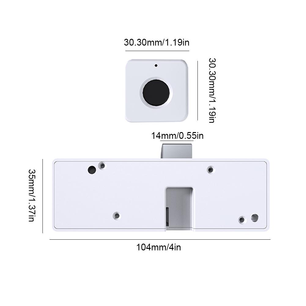 Bluetooth-compatible Fingerprint Door Lock Keyless Entry Electronic Door Knobs Lock Fingerprint Security Handle Lock for Bedroom