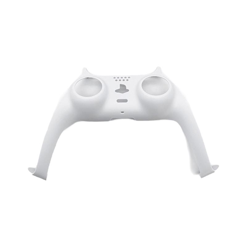 Pour Manette PS5 Manette de Jeu DIY Couvercle Décoratif Coque de Remplacement pour Manette de Jeu pour Accessoires Playstation 5 blanc