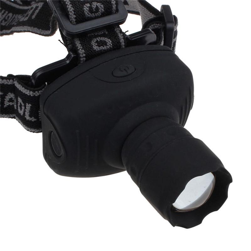 LED-Stirnlampe Scheinwerfer AAA-Batterie Fokus Frontal Hohe Leistung Stirnlampe Licht Fackel Taschenlampe zum Angeln Camping Außenlicht