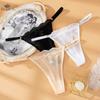 Krajkové kalhotky Dámské Sexy tylové spodní prádlo s nízkým pasem Tanga Spodní prádlo Dámské Sexy kalhotky G-string Lingerie